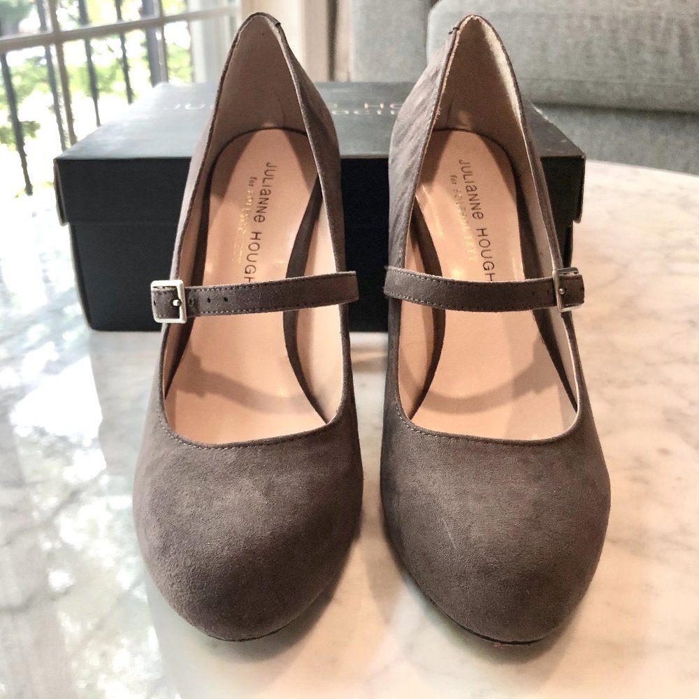 Sole Society HJ-Whitney Faux Suede Mary Jane Pumps